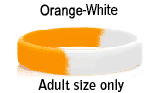 Orange & White